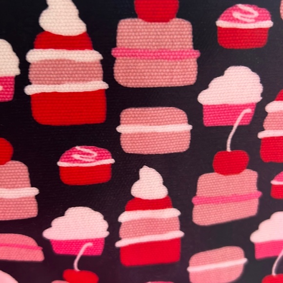 EUC KATE SPADE Take the Cake Bon Shopper Cupcake Tote. Adorable, fun, memorable! - Picture 3 of 14